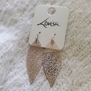Leaf Drop Earrings